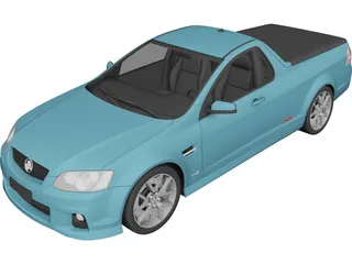 Holden Commodore Ute (2011) 3D Model