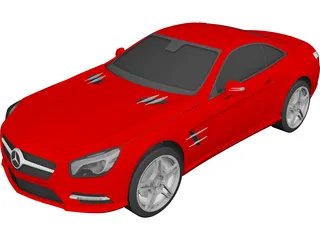 Mercedes-Benz SL R231 3D Model