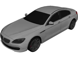 BMW 6-Series Gran Coupe F06 3D Model