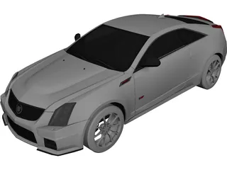 Cadillac CTS-V Coupe 3D Model