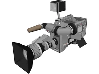 Camera 3D Model 3D Preview