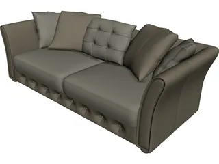 Sofa Small 3D Model