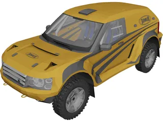 Bowler Nemesis (Dakar 2007) 3D Model