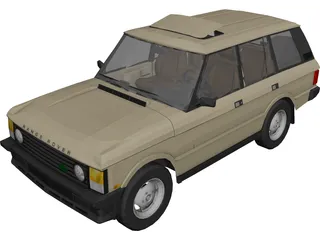 Range Rover Classic 3D Model