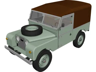 Land Rover Series I 3D Model