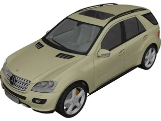 Mercedes-Benz ML 350 3D Model