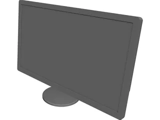 Monitor 27 inch CAD 3D Model