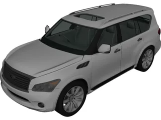 Infiniti QX56 (2011) 3D Model