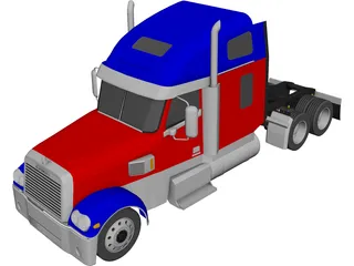 Freightliner Coronado 3D Model