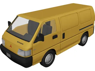 Mitsubishi L300 (1997) 3D Model