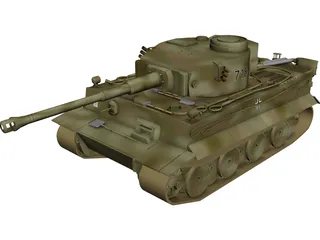 Tiger L 3D Model