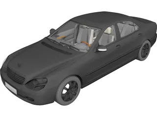 Mercedes-Benz S-Class 3D Model