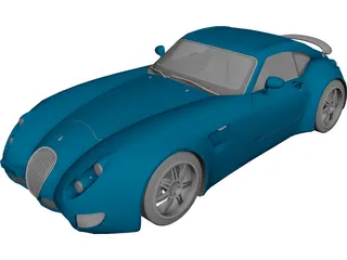 Wiesmann GT MF5 3D Model