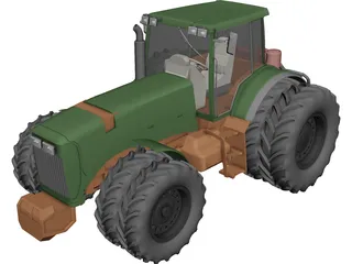 Tractor 3D Model