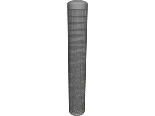 Exhaust Gas Heat Exchanger 3D Model