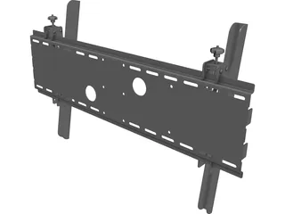 Tilting Television Wall Mount 3D Model