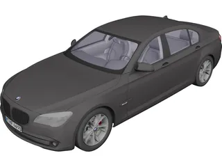 BMW 760 Li 3D Model 3D Preview