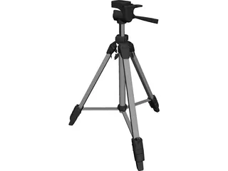 Tripod Light Camera 3D Model