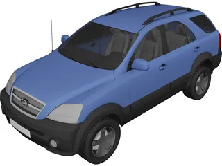 Kia Sorento (2009) 3D Model