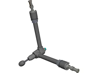 Manfrotto Articulated Arm MA143 3D Model