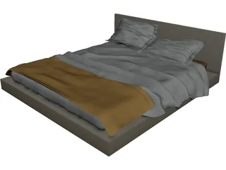 Bed 3D Model