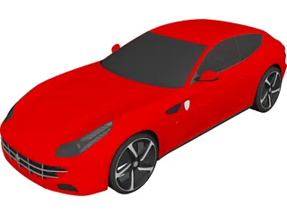 Ferrari FF (2012) 3D Model