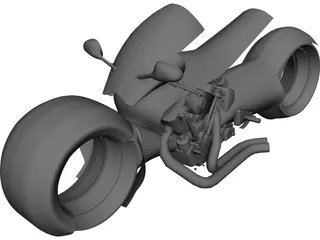Connecting Rod Bike Concept 3D Model