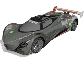 Mazda Furai 3D Model