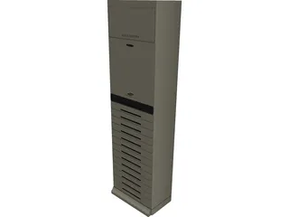 Samsung Powerful 7100 Aircon 3D Model