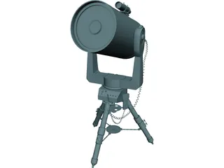 Telescope 3D Model