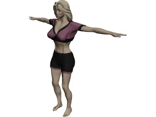 Woman 3D Model