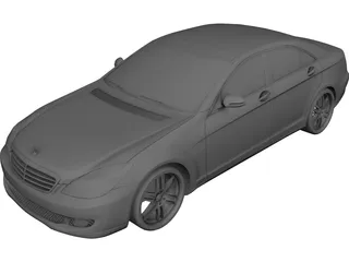 Mercedes-Benz S-Class (2006) 3D Model