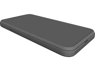 HTC EVO 3D Smartphone 3D Model