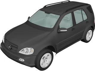 Mercedes-Benz M-Class 3D Model