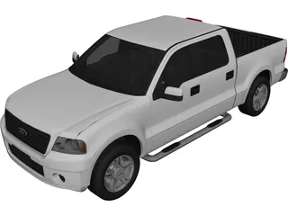 Ford F-150 Series (2004) 3D Model