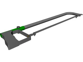 Hack Saw CAD 3D Model