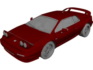 Lotus Esprit 3D Model 3D Preview