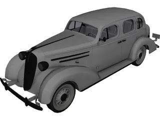 Ford Sedan (1936) 3D Model