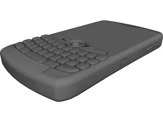 Blackberry Curve 8350i 3D Model