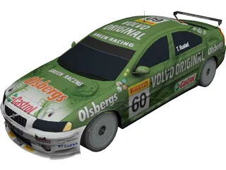 Volvo S60 Rally (2003) 3D Model