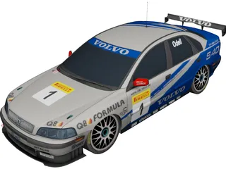 Volvo S40 Rally (2001) 3D Model