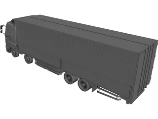 Hino Truck 3D Model