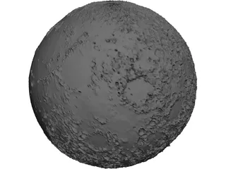 Moon 3D Model