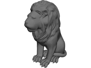 Lion 3D Model