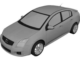 Nissan Sentra (2010) 3D Model