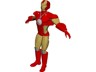 Iron Man 3D Model