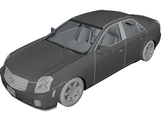 Cadillac CTS 3D Model