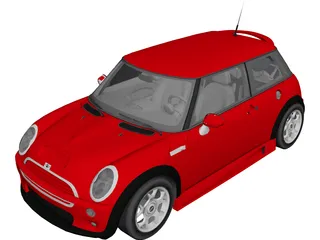 Mini Cooper S 3D Model