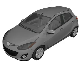 Mazda 2 3D Model