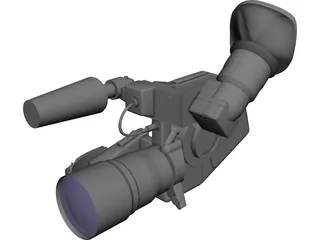 Canon XL1 Camcorder 3D Model